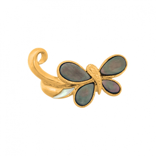 SVクリップクラスプ CC-553-BL(CZ無)　金色