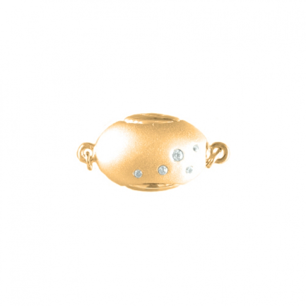 SV タマゴクラスプ TMM-3404ZAジルコン10ケ　金色