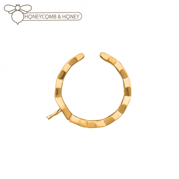 SVイヤーカフEC-317金色 Honeycomb&Honey