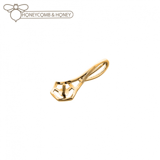 SVペンダントPN-2057 Sサイズ 金色 Honeycomb&Honey