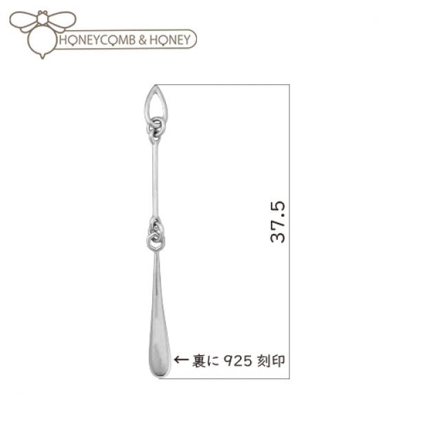 SVピアスチャームPIC-002 Sサイズ Honeycomb&Honey