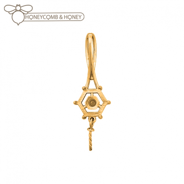 SVペンダントPN-2058NPT21 Mサイズ金色 Honeycomb&Honey